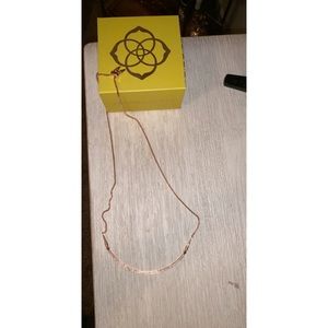 Kendra Scott Rose Gold Neclace